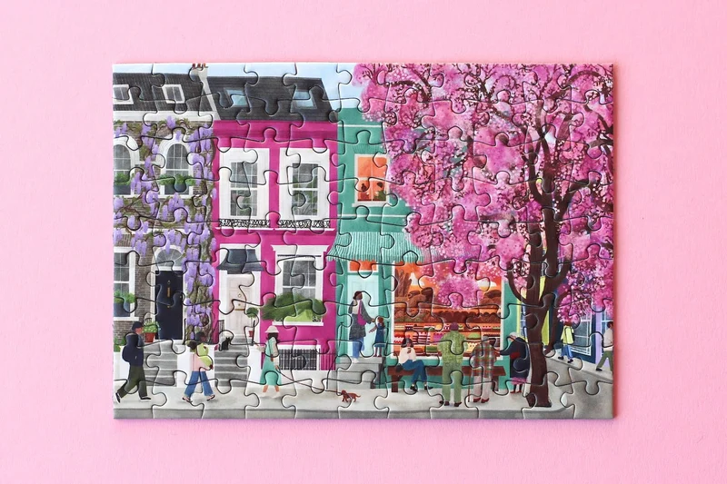 Piecely Puzzles - Mini-Puzzle Notting Hill 99 Teile