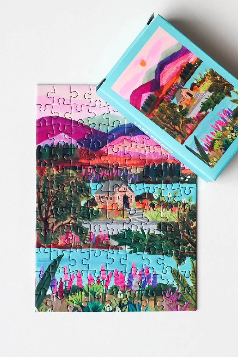 Piecely Puzzles - Mini-Puzzle Lake Tekapo 99 Teile