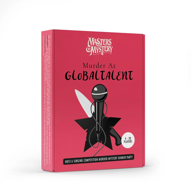 Eurovision & X-Factor Singing Competition Themed Murder Mystery Game Kit