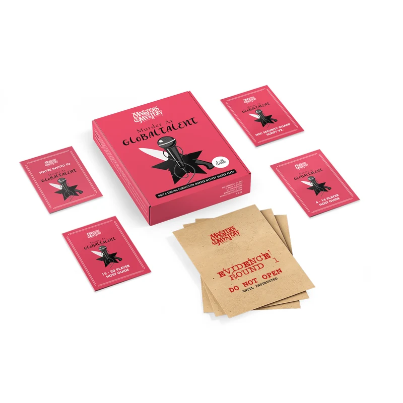 Eurovision & X-Factor Singing Competition Themed Murder Mystery Game Kit