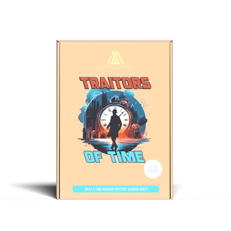 Expansion Pack - Traitors of Time - A Time Travel Murder Mystery Game Kit