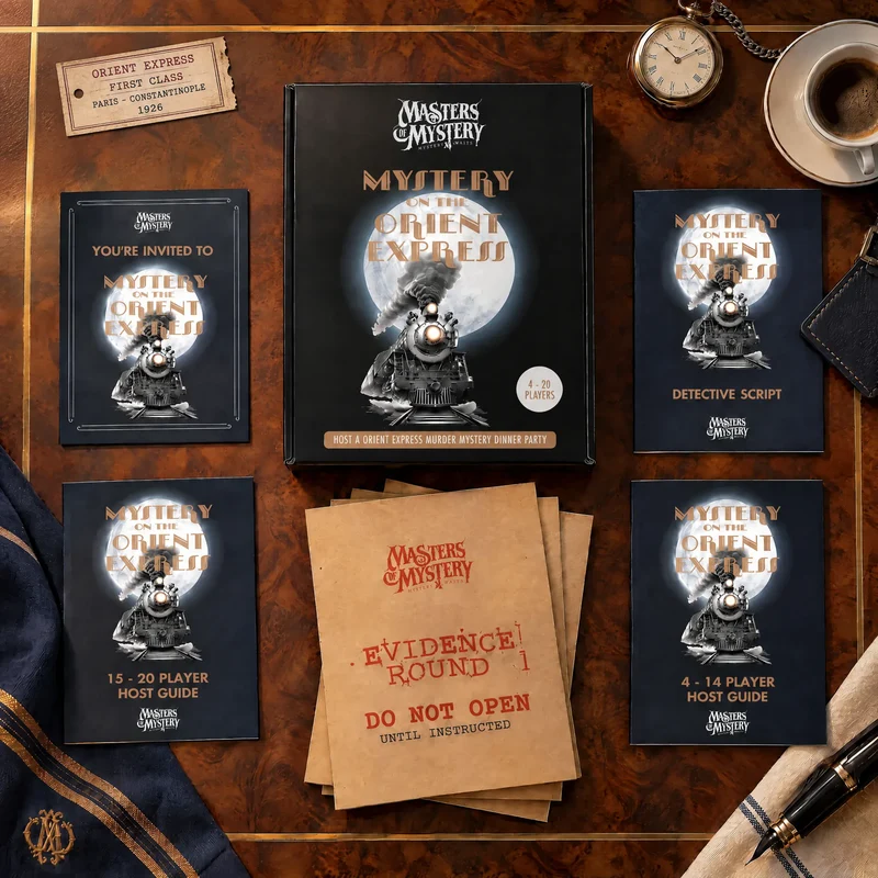 Midnight on the Orient Express - An Agatha Christie themed murder mystery