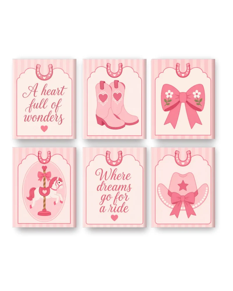 MINI MALEN NACH ZAHLEN | PINK DREAMS – 6er Set