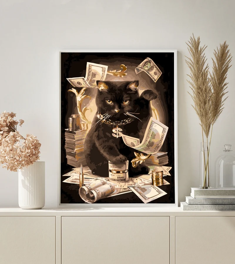 MALEN NACH ZAHLEN | MONEY CAT
