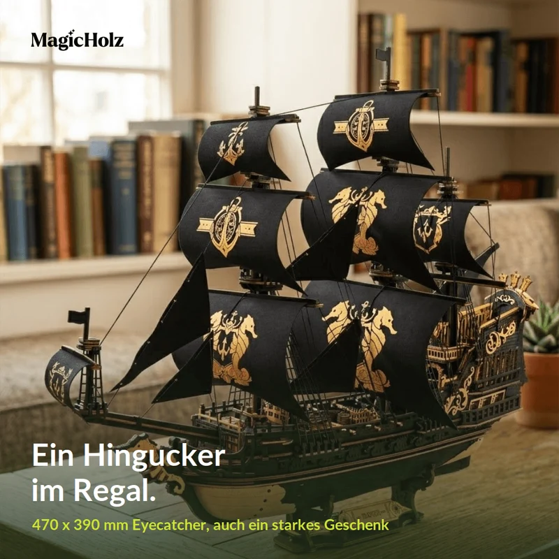 Seahorse Barque Piratenschiff | Black Pearl