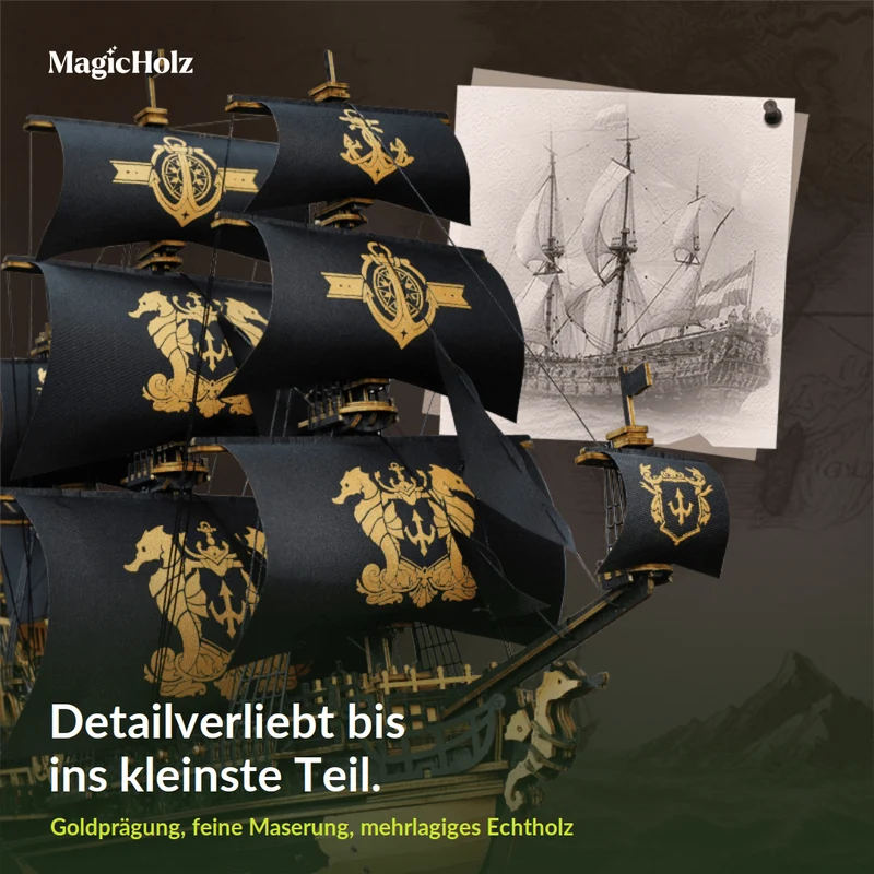 Seahorse Barque Piratenschiff | Black Pearl