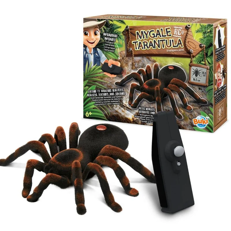 Ferngesteuerte Vogelspinne - RC-Tarantel Rotknie-Vogelspinne