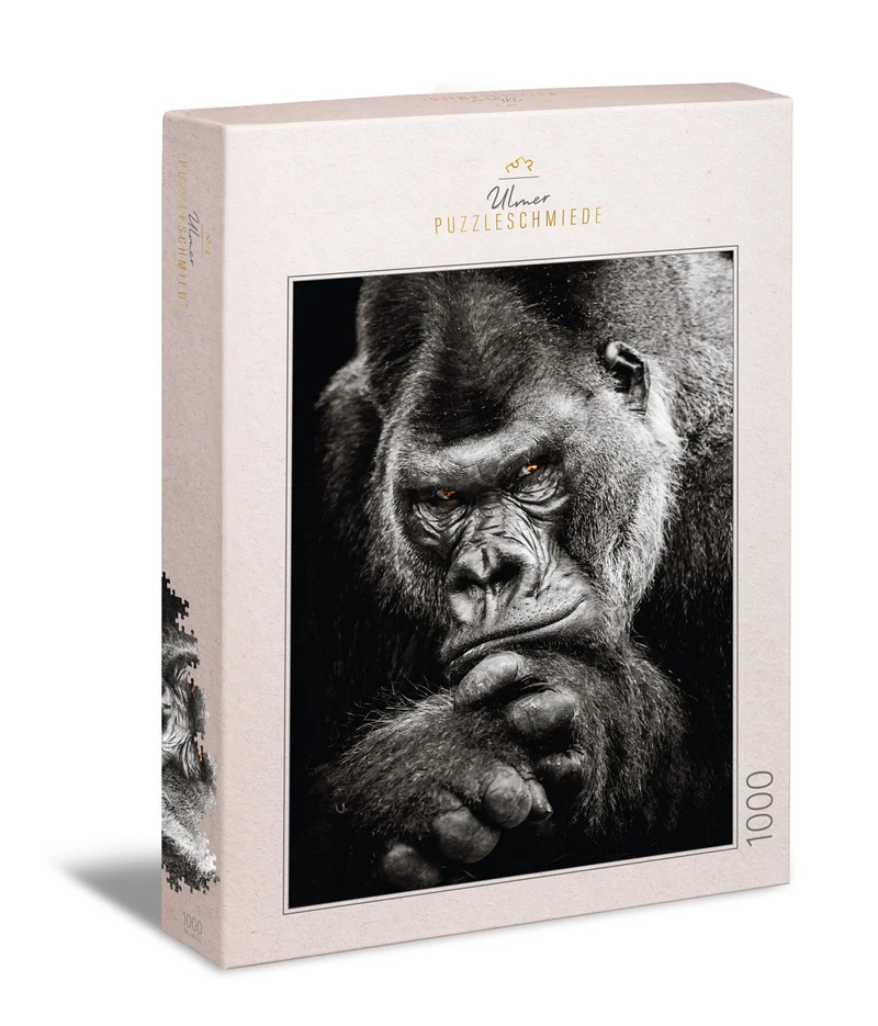 Gorilla-Puzzle 1000 Teile "Silberrücken"