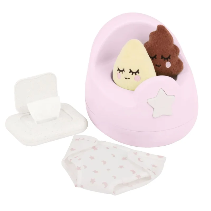 Puppen-Töpfchen - Töpfchen-Set mit Zubehör, Rosa