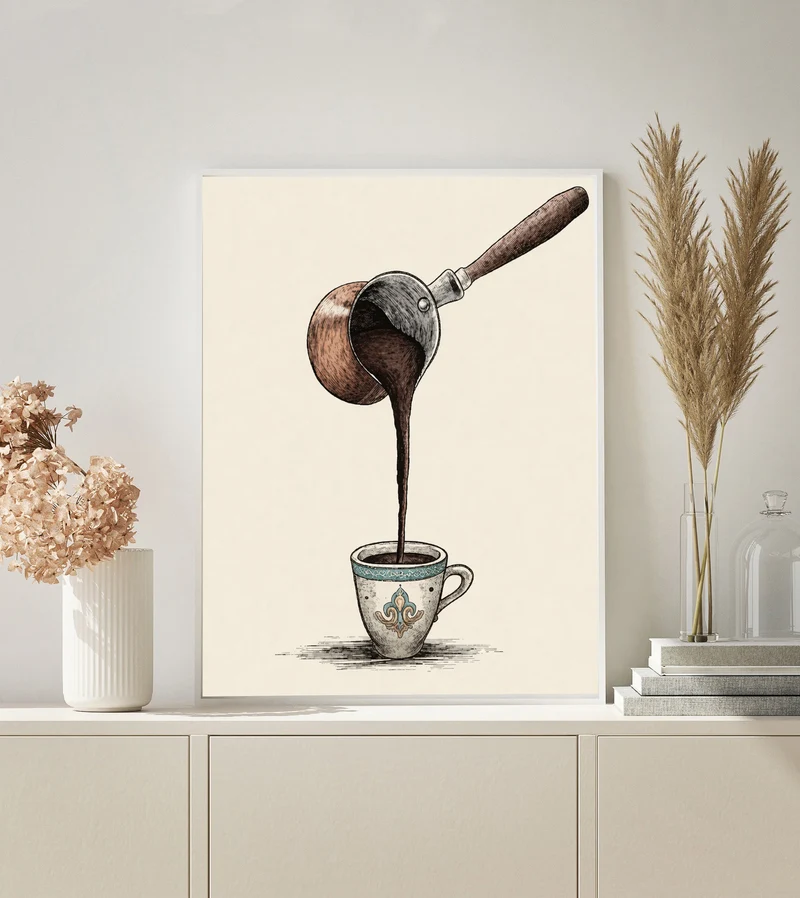 MALEN NACH ZAHLEN | KAFFEE KUNST