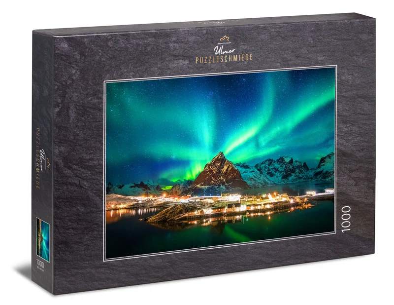Puzzle 1000 Teile "Lichter über der Stadt"