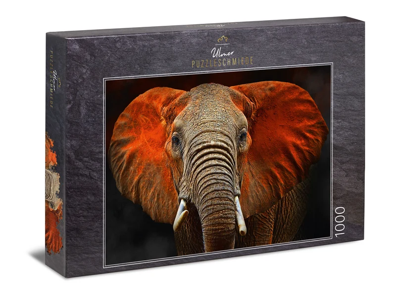 Puzzle 1000 Teile "Tsavo-Elefant"