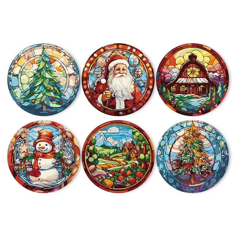 MALEN NACH ZAHLEN | TISCHSET CHRISTMAS - 6 Stk.
