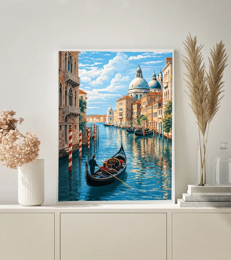MALEN NACH ZAHLEN | VENEDIG ROMANTIK