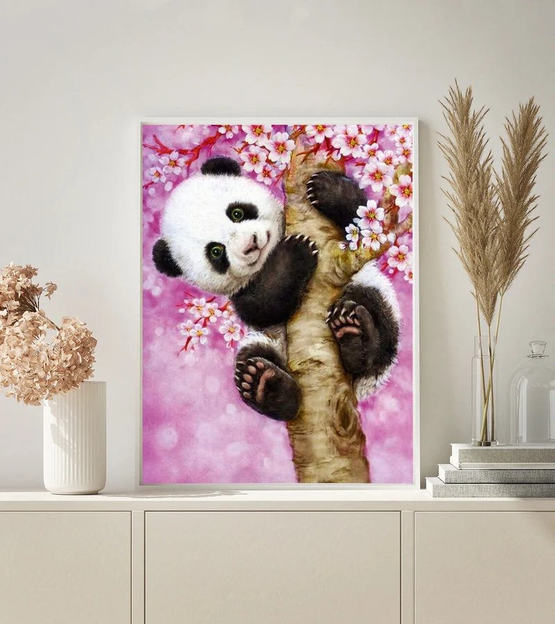MALEN NACH ZAHLEN | KLEINER PANDA