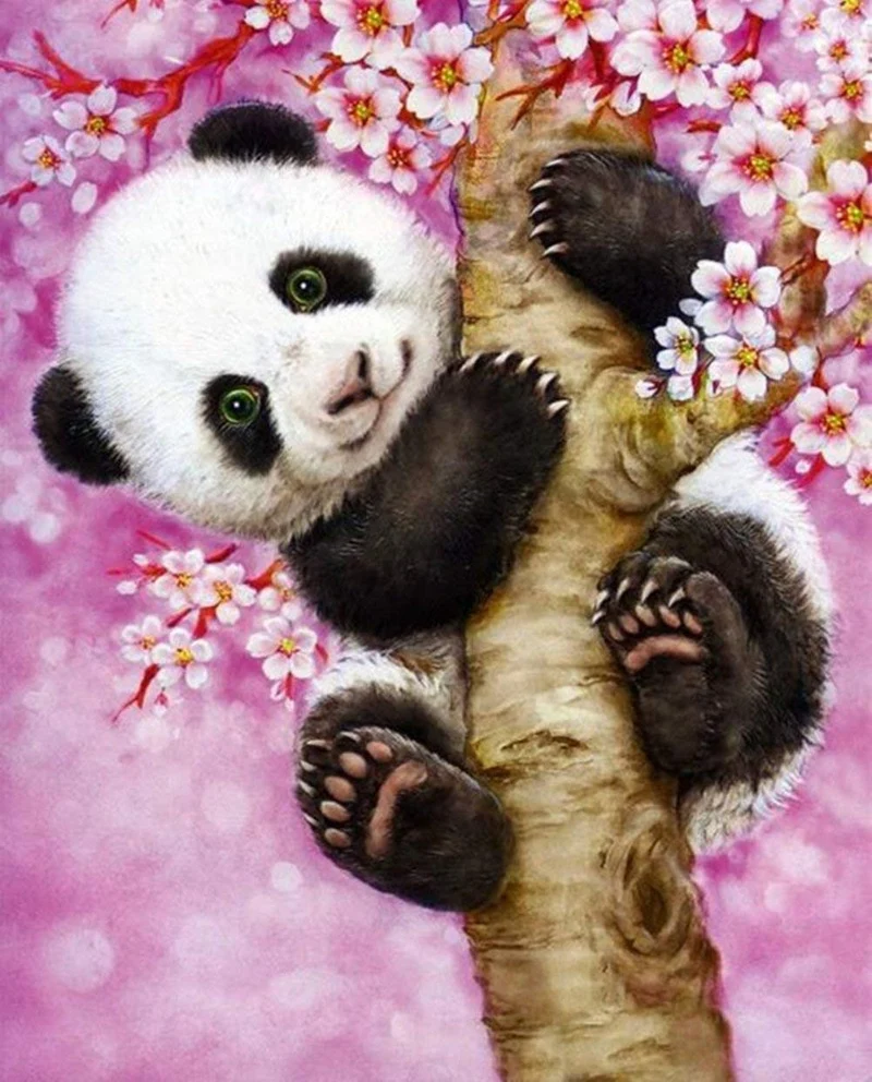 MALEN NACH ZAHLEN | KLEINER PANDA