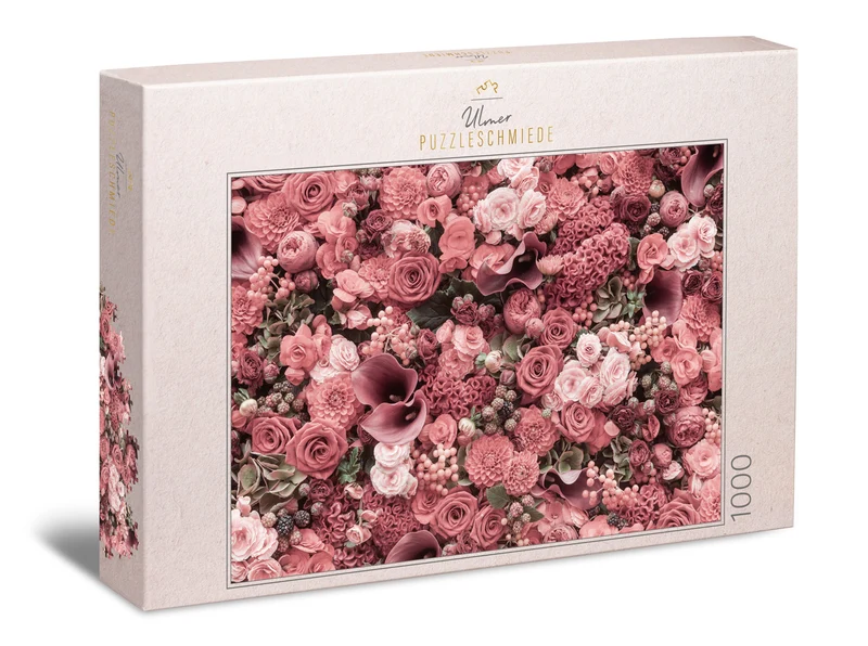 Rosen-Puzzle 1000 Teile "Rouge"