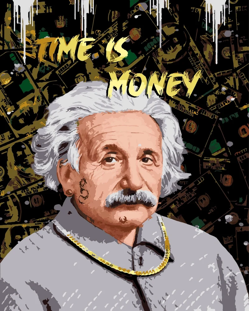 MALEN NACH ZAHLEN | POP ART EINSTEIN