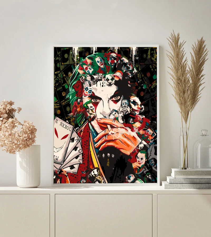 MALEN NACH ZAHLEN | POP ART JOKER