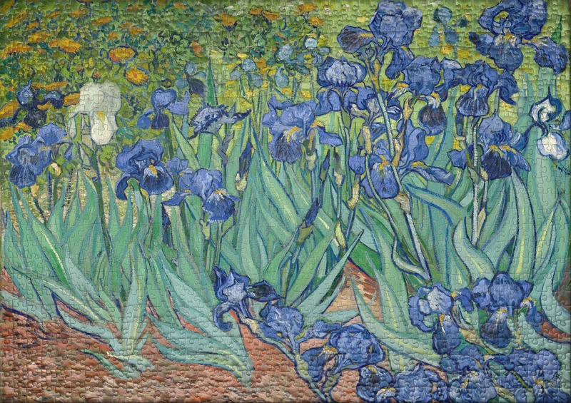 Puzzle 1000 Teile "Vincent Van Gogh, Iris"