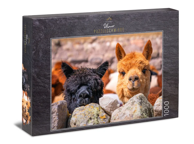 Puzzle 1000 Teile "Alpaka"