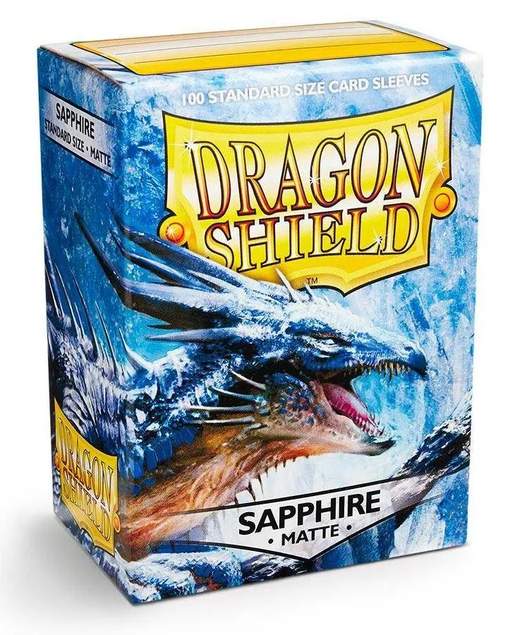 Dragon Shield: Matte – Sapphire (100), -
