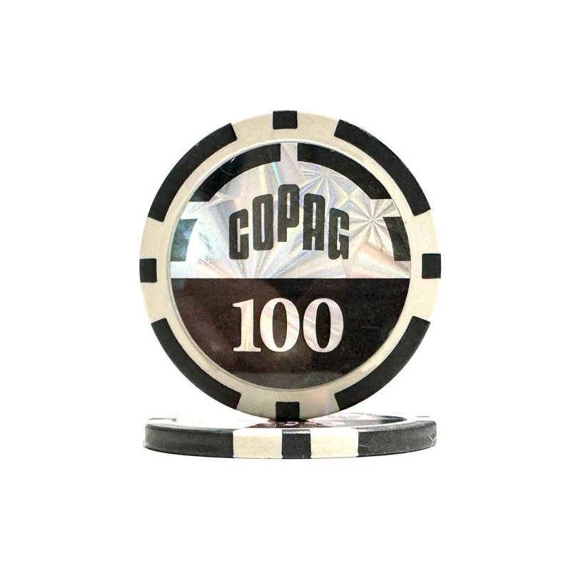 COPAG POKER SET - Dark Aluminum 300 - Casino Quality, sprachunabhängig