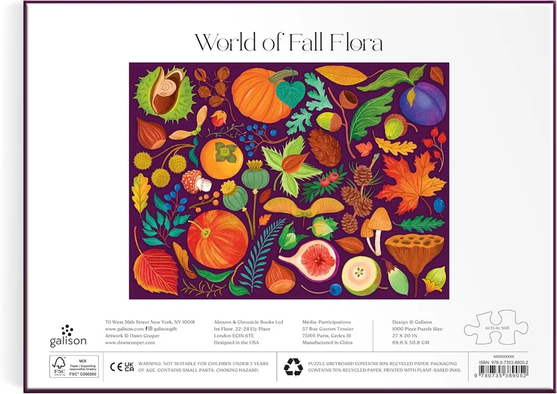 World of Fall Floral (1000pcs)