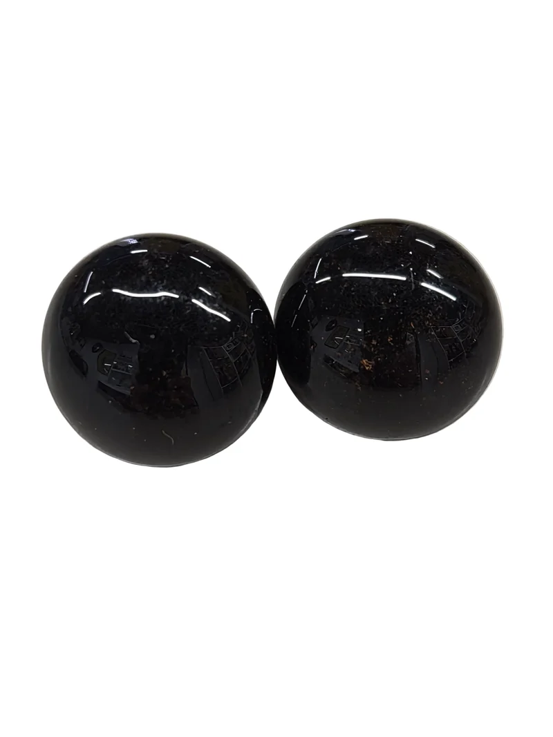 Teddybär Glasaugen Paar 14mm Schwarz