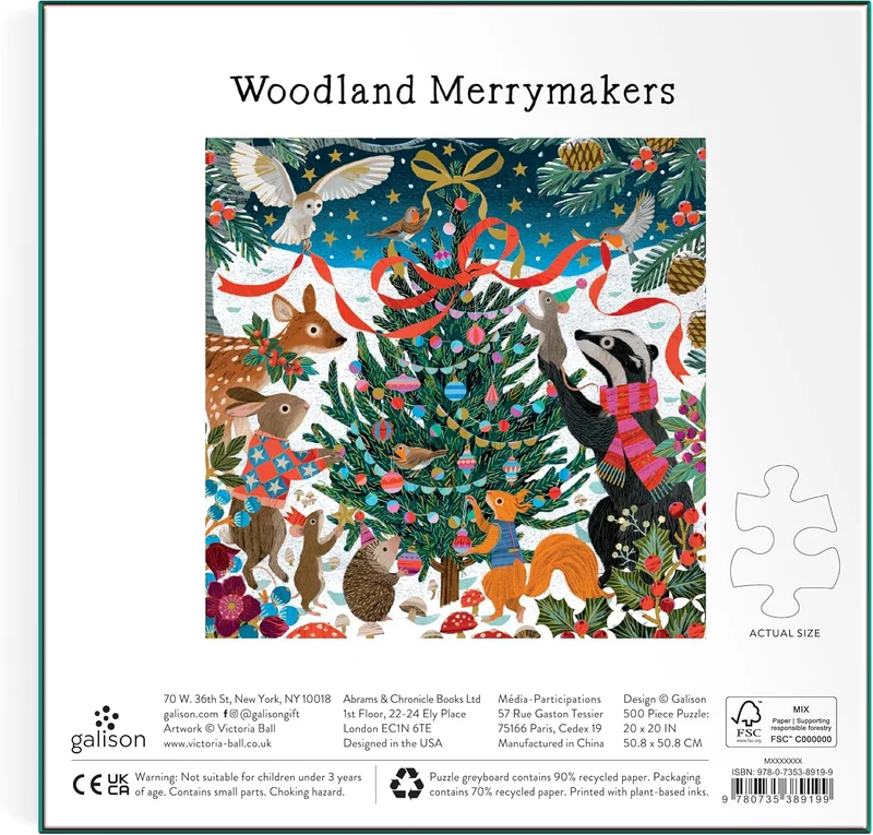 Woodland Merrymakers, Victoria Ball (500pcs)