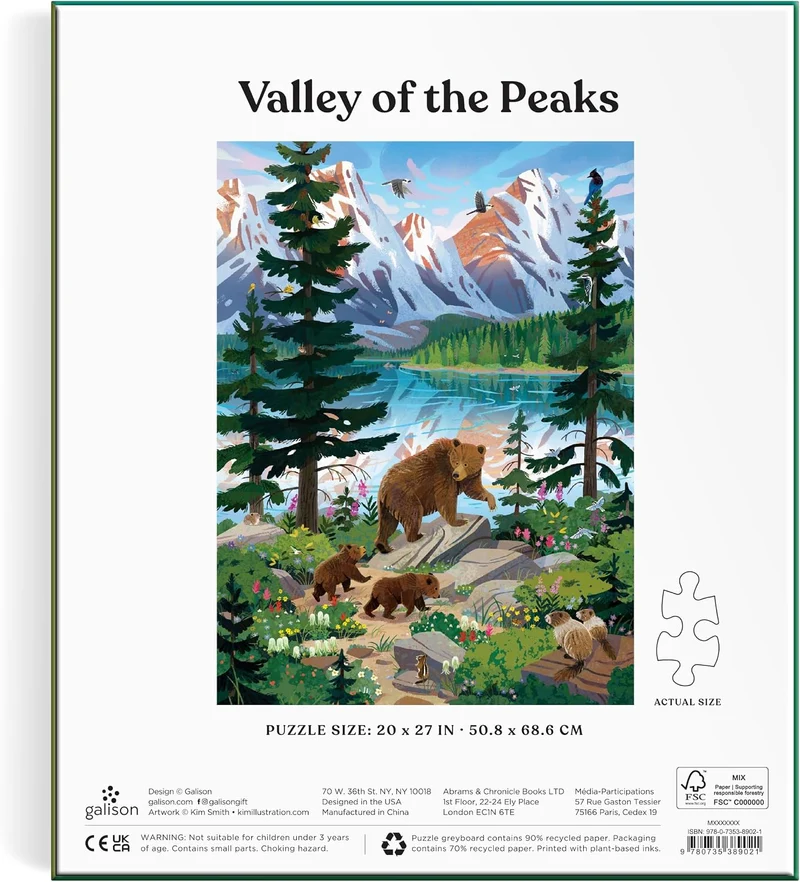 Valley of the Peaks (1000pcs)