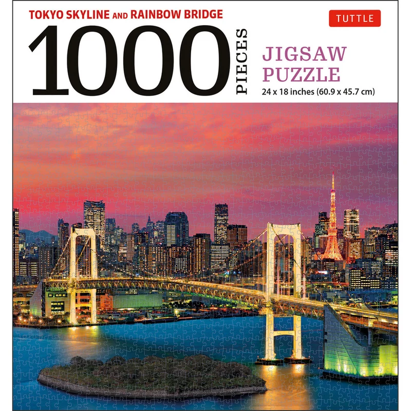 Tokyo Skyline and Rainbow Bridge (1000pcs)
