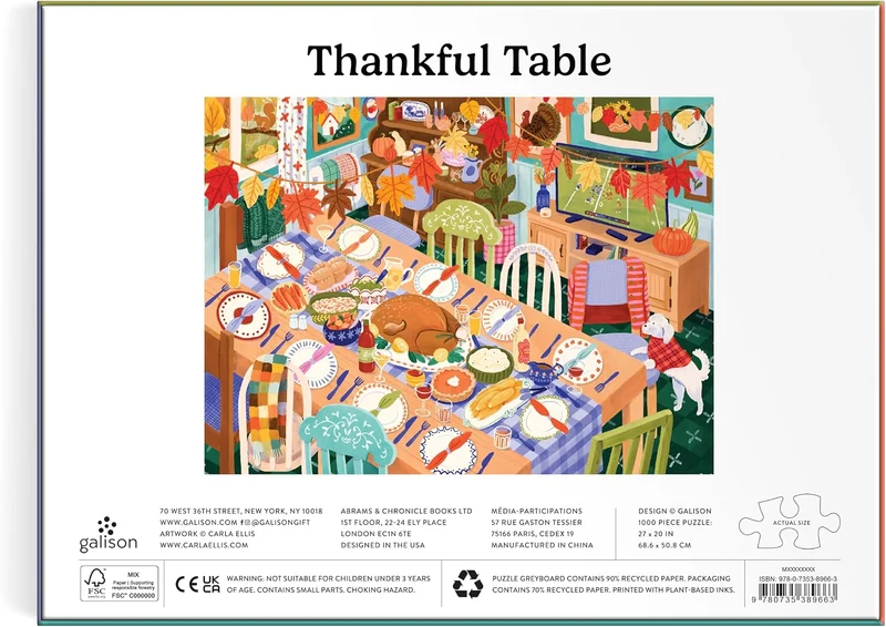 Thankful Table (1000pcs)