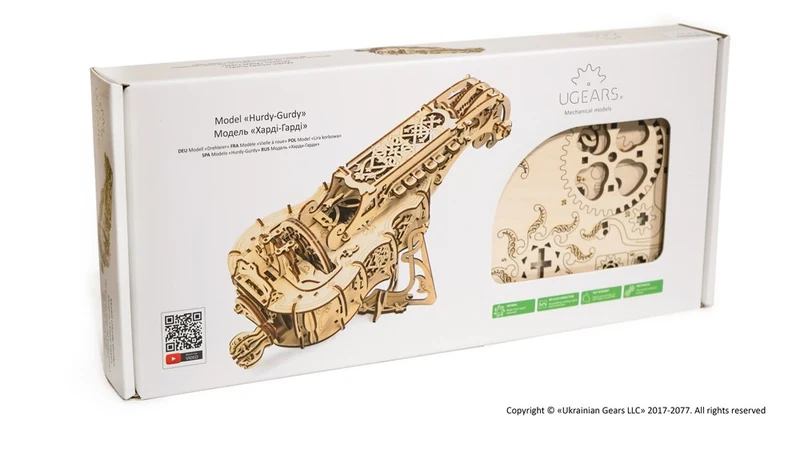 Hurdy Gurdy Drehleier Bausatz