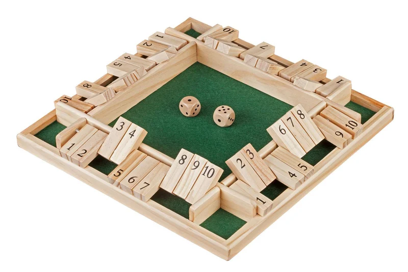 Shut The Box, 10er, 4er Variante, FSC 100%, sprachunabhängig