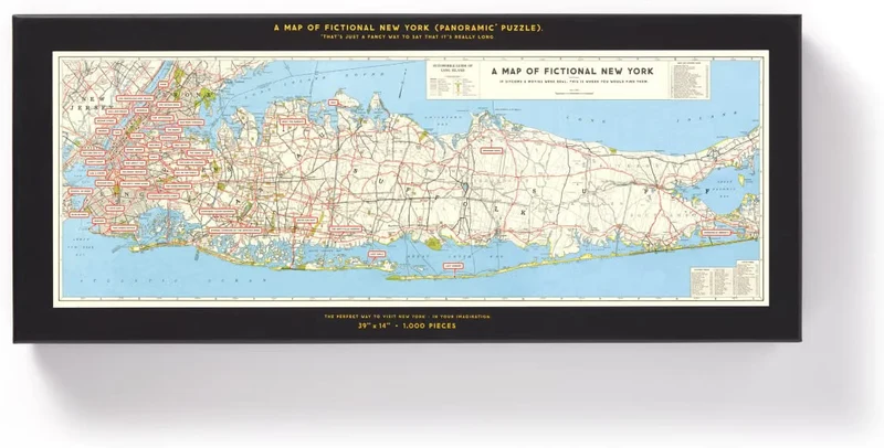 NYC Map (Panoramic) (1000pcs)