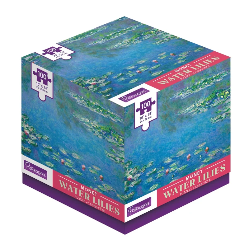 Cube - Water Lilies, Monet (100pcs)