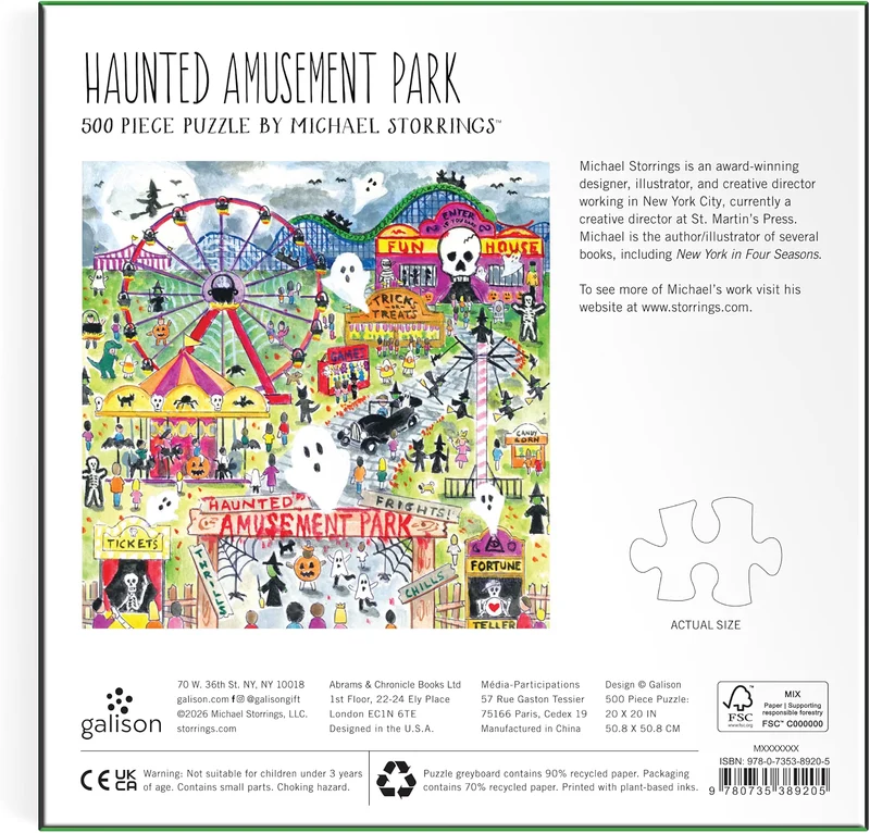 Haunted Amusement Park, Michael Storrings (500pcs)