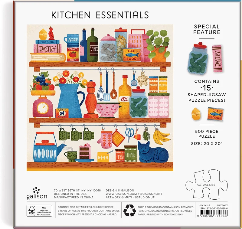 Kitchen Essentials (500pcs)