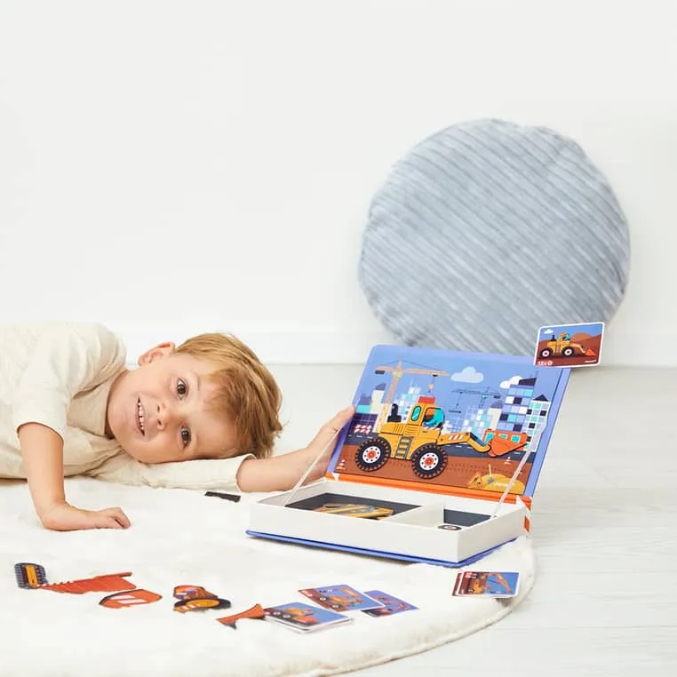 Magnetisches Puzzle Magnetibook – Baustelle