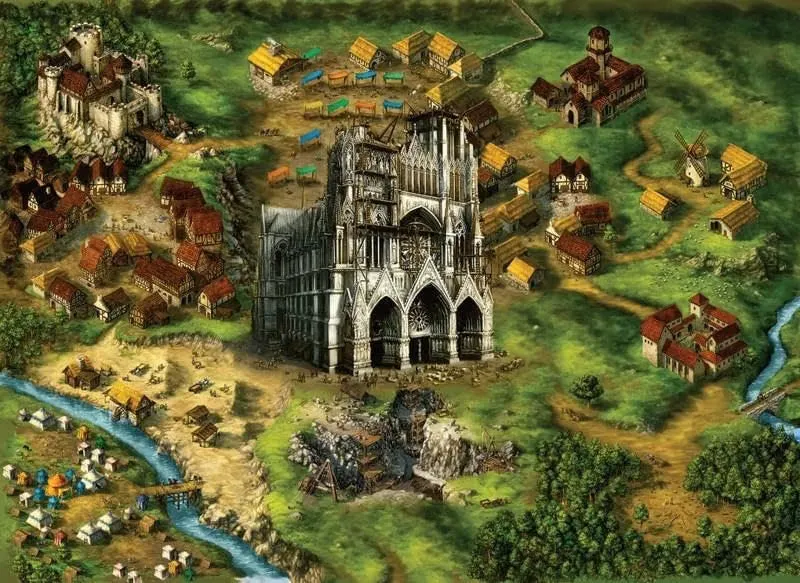 Ken Follett - The Kingsbridge (1000pcs)