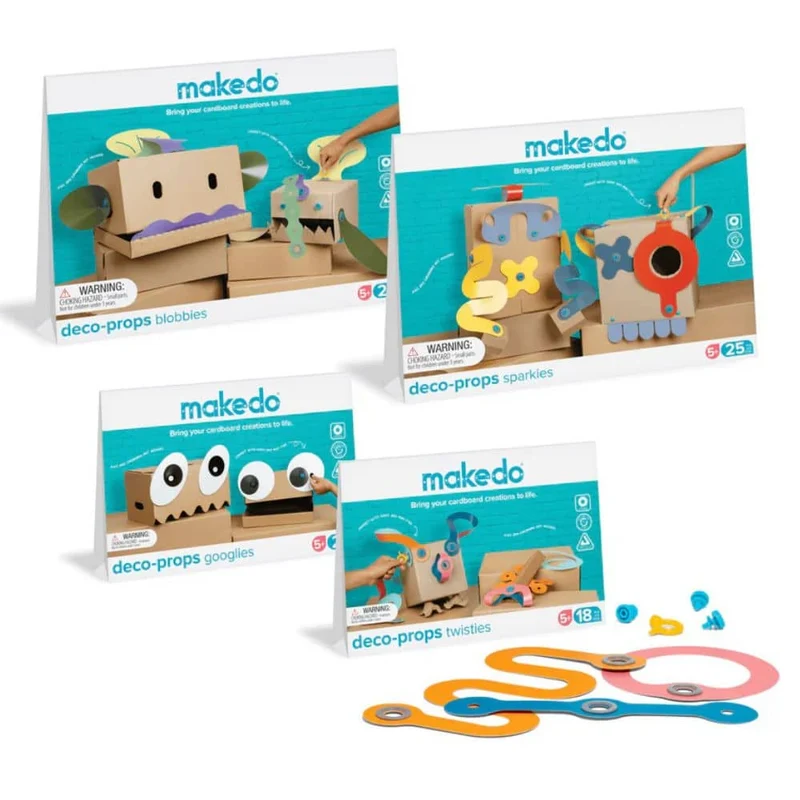 Kreatives Formenset Deco-Props – Sparkies, 25 Teile