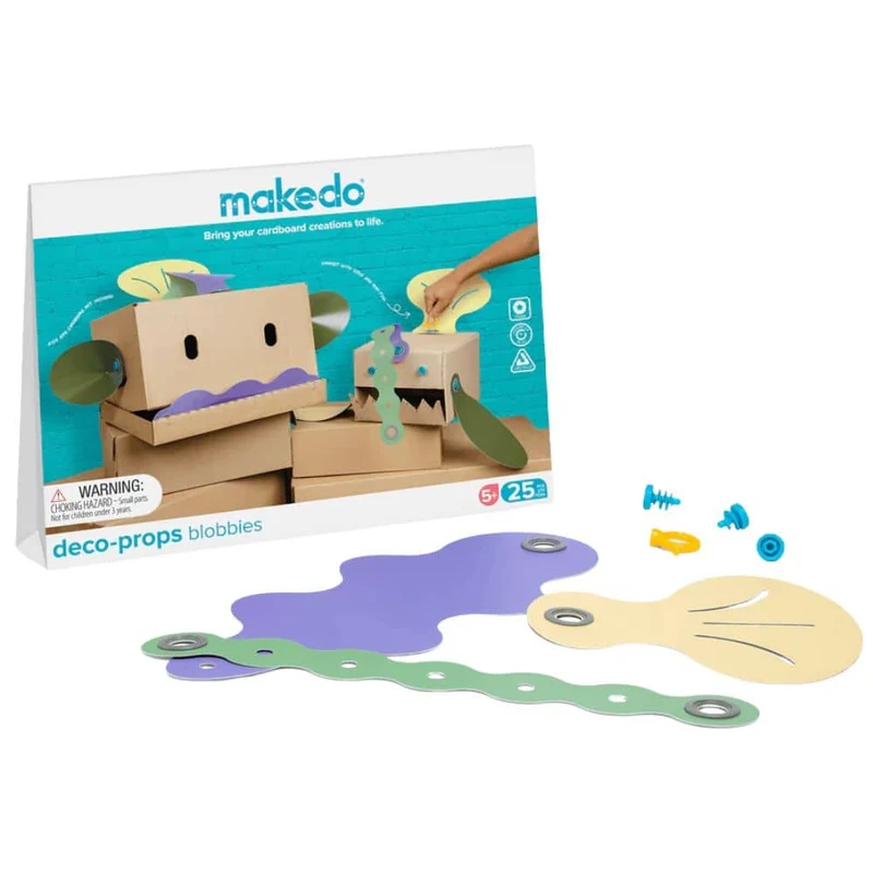 Kreatives Formenset Deco-Props – Blobbies, 25 Teile
