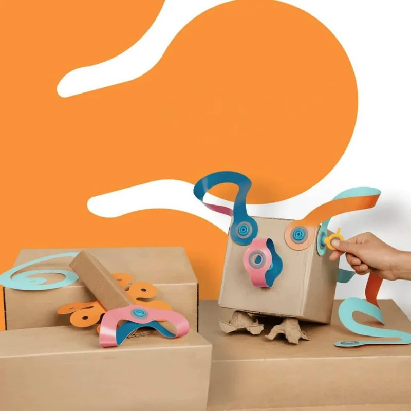 Set mit kreativen Formen Deco-Props – Twisties, 18 Stück