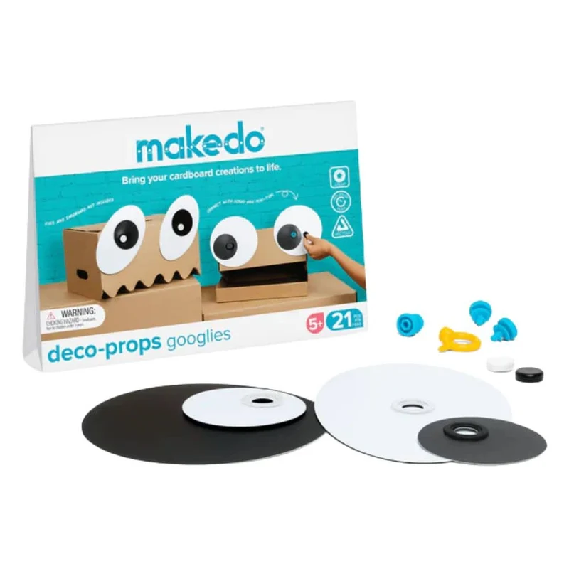 Kreatives Formenset Deco-Props – Googlies, 21 Teile