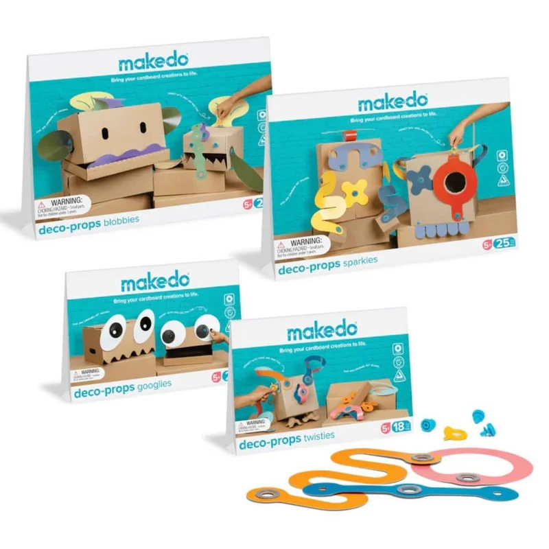 Kreatives Formenset Deco-Props – Googlies, 21 Teile