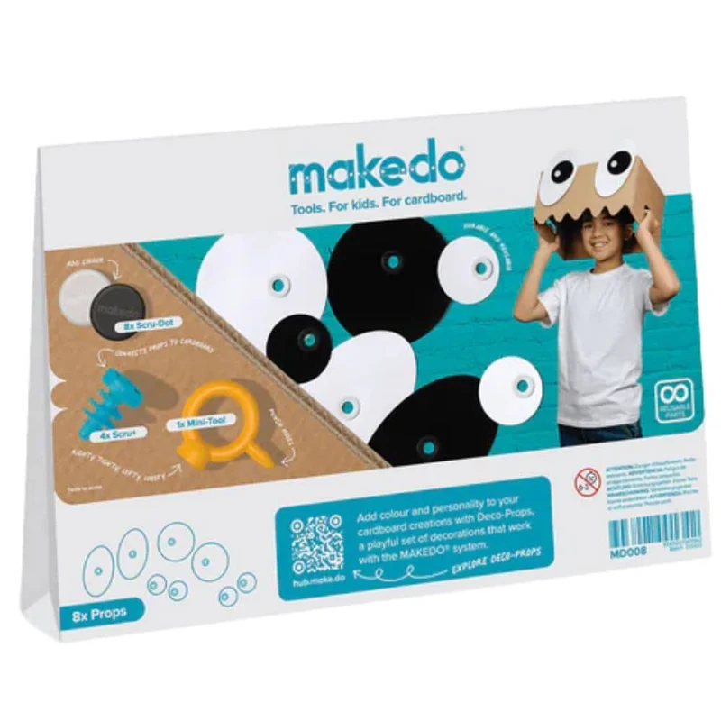 Kreatives Formenset Deco-Props – Googlies, 21 Teile