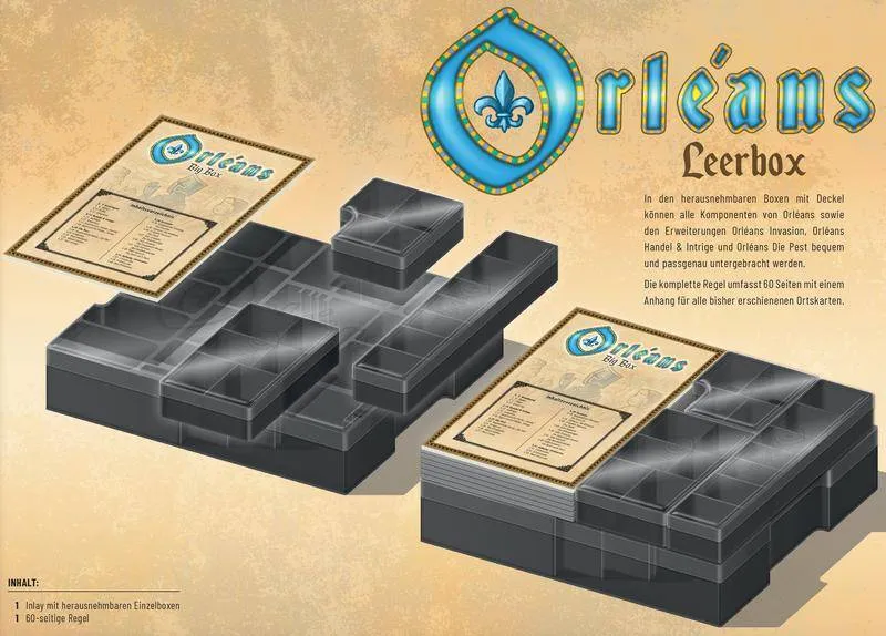 Storage Box/ Leerbox - Orléans, deutsch (Erw.)