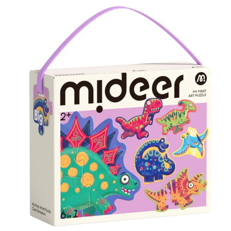 Mein erstes 6-in-1-Puzzle – Dinosaurier
