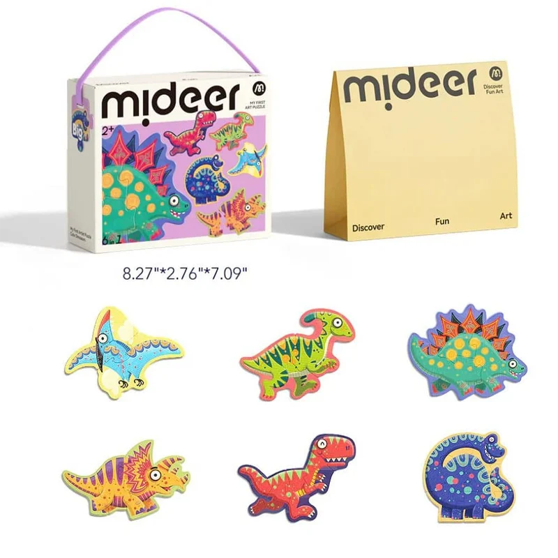 Mein erstes 6-in-1-Puzzle – Dinosaurier